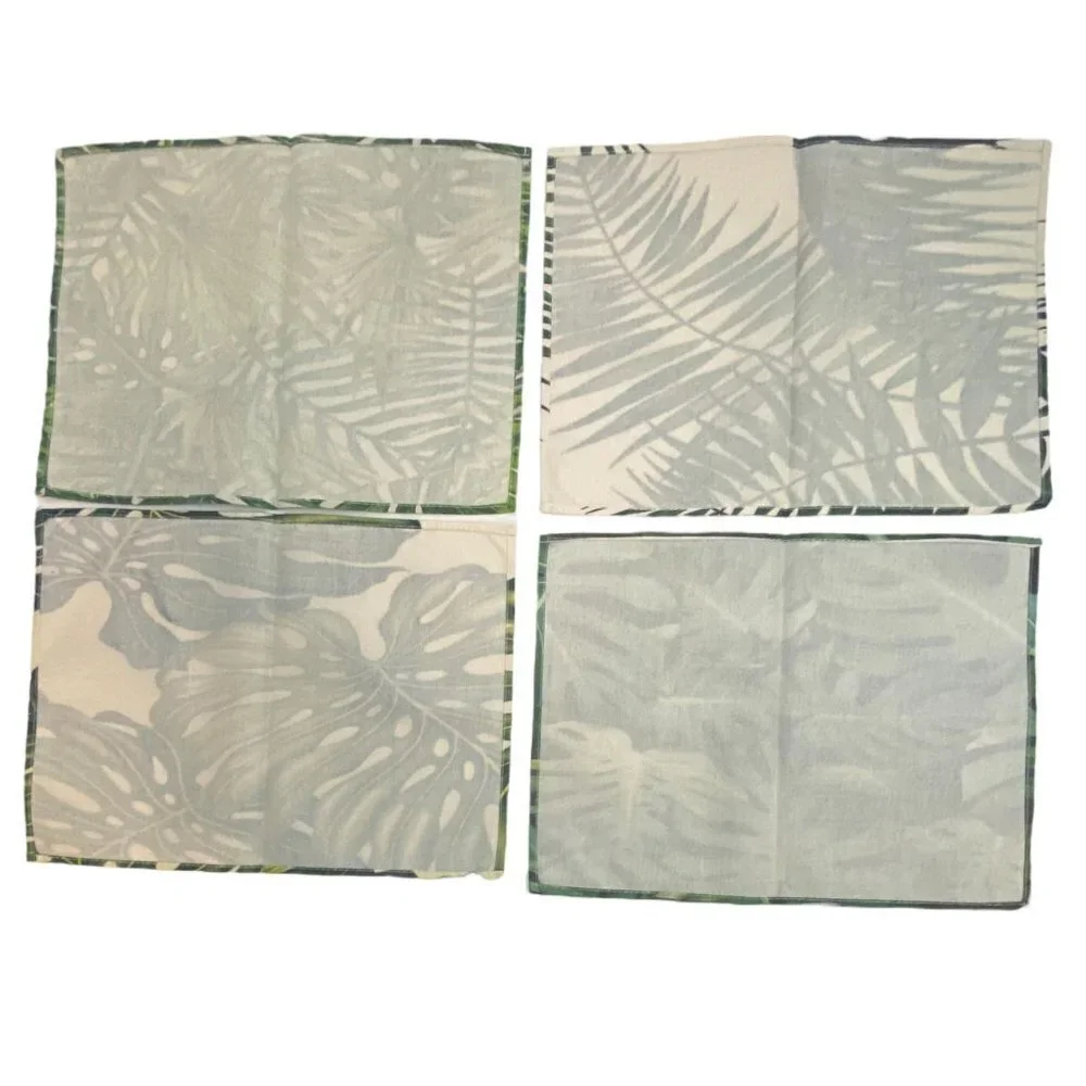 Plant Lovers Placemats Set of Four 12x16